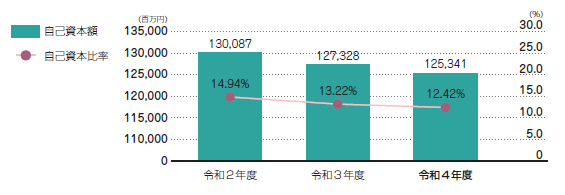 自己資本比率の状況